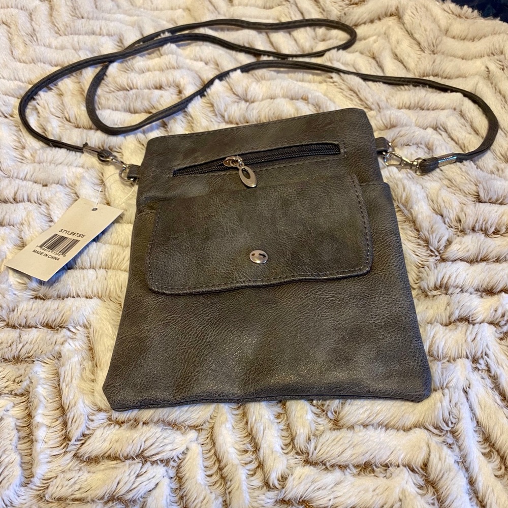 Grey purse